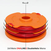 WORX WA0007 1.65mmX5Metre Çift Çıkışlı Duble Helix Spiral Burgulu Yedek Misina - Onivias